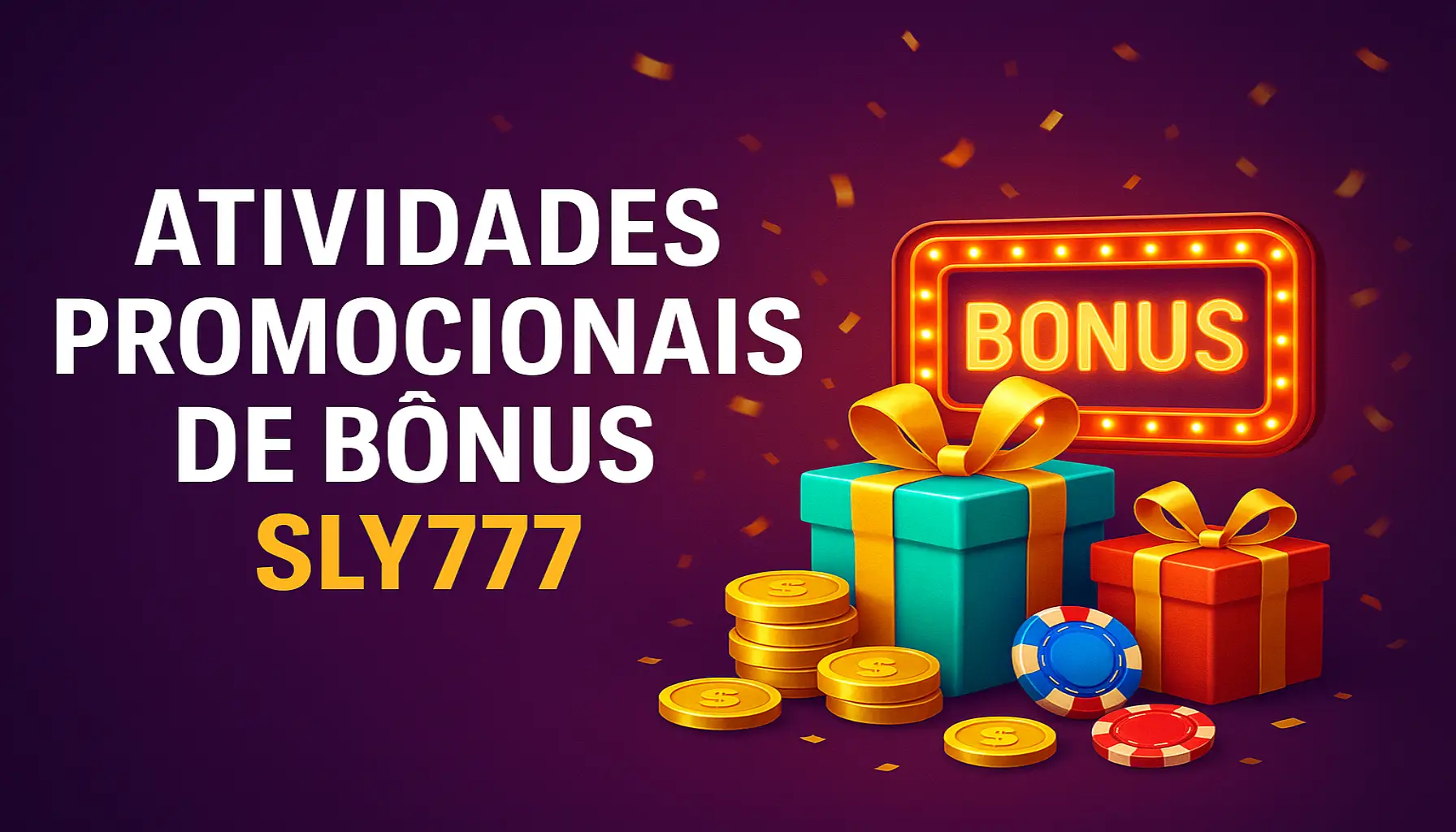O bônus promocional SLY777 é uma ótima maneira de começar sua aventura